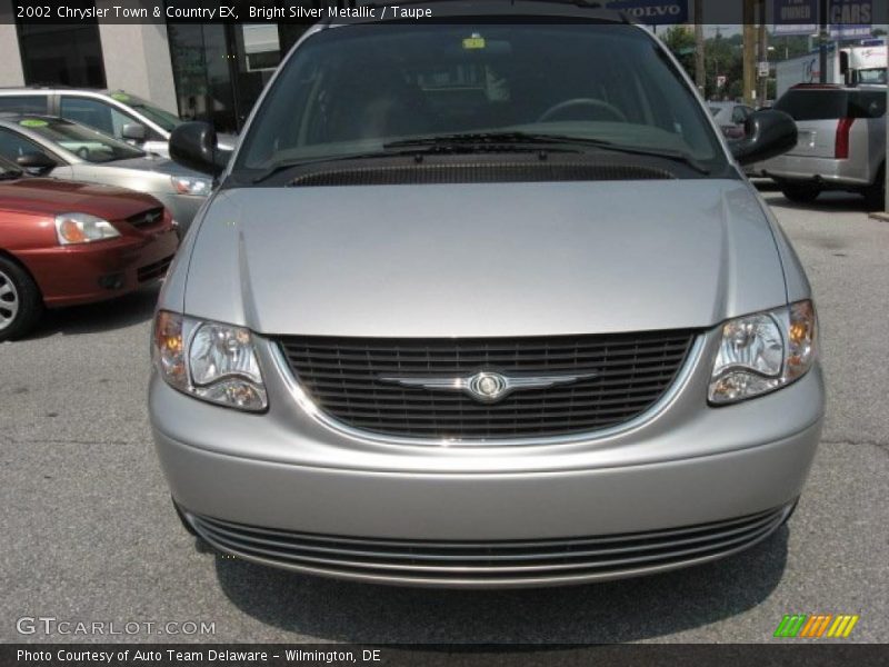 Bright Silver Metallic / Taupe 2002 Chrysler Town & Country EX