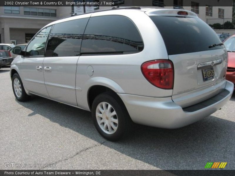 Bright Silver Metallic / Taupe 2002 Chrysler Town & Country EX