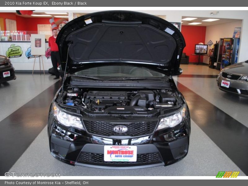 Ebony Black / Black 2010 Kia Forte Koup EX