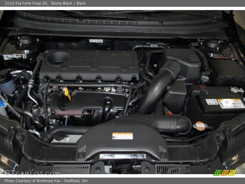 Ebony Black / Black 2010 Kia Forte Koup EX