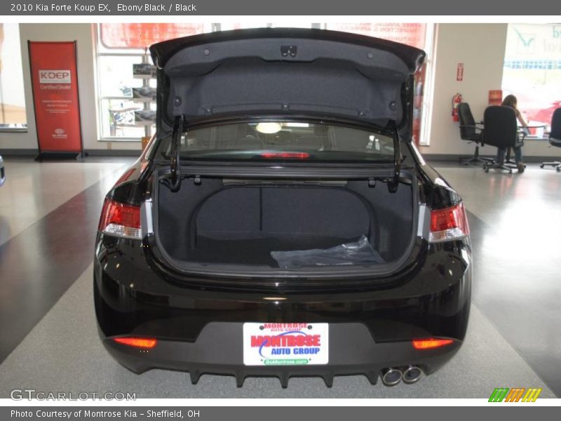 Ebony Black / Black 2010 Kia Forte Koup EX
