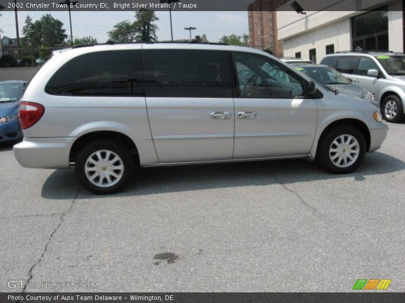 Bright Silver Metallic / Taupe 2002 Chrysler Town & Country EX