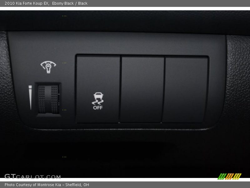 Ebony Black / Black 2010 Kia Forte Koup EX