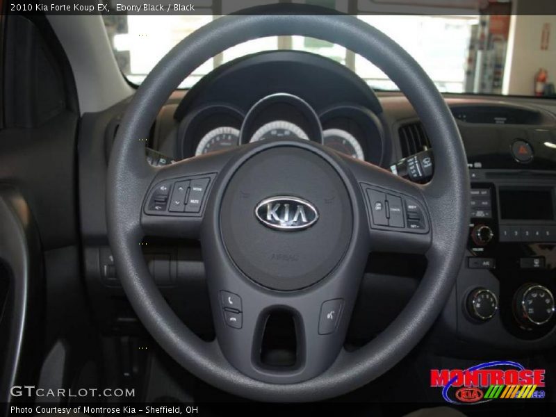 Ebony Black / Black 2010 Kia Forte Koup EX