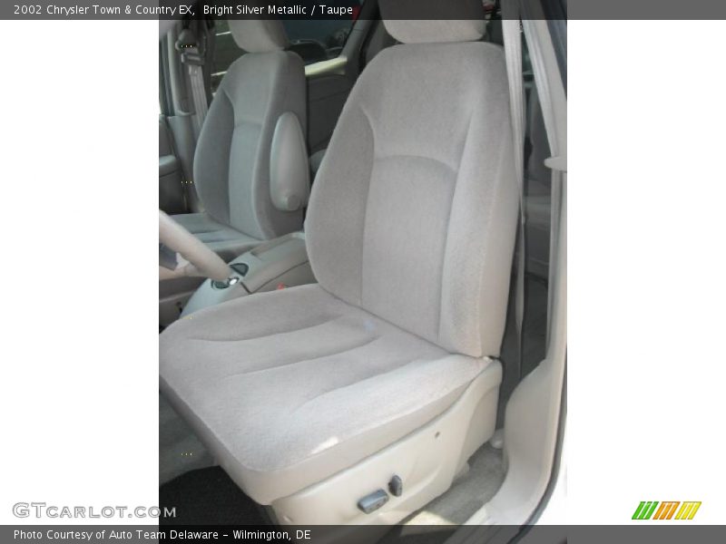 Bright Silver Metallic / Taupe 2002 Chrysler Town & Country EX