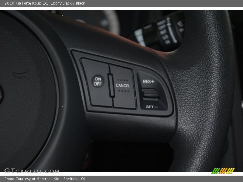 Ebony Black / Black 2010 Kia Forte Koup EX