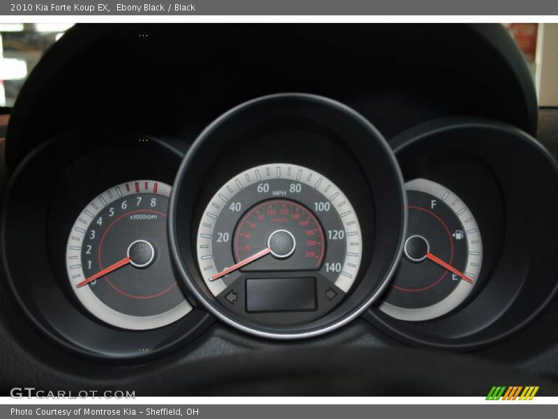 Ebony Black / Black 2010 Kia Forte Koup EX
