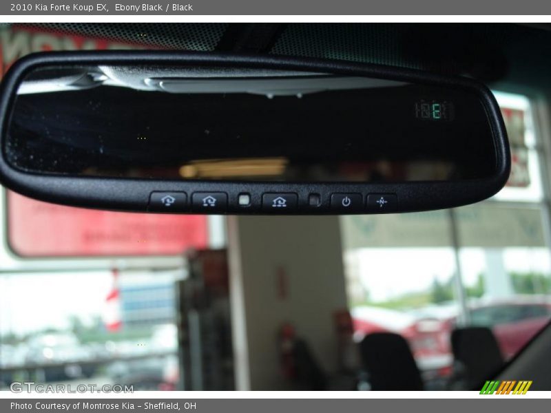 Ebony Black / Black 2010 Kia Forte Koup EX
