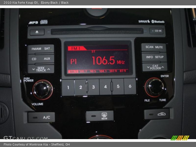 Ebony Black / Black 2010 Kia Forte Koup EX