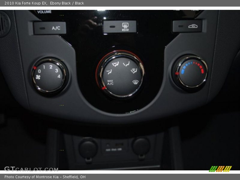 Ebony Black / Black 2010 Kia Forte Koup EX