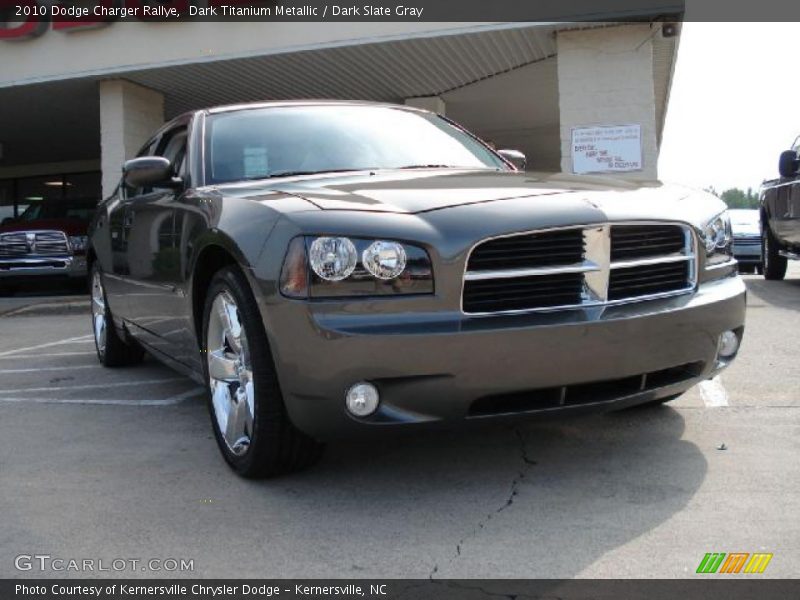 Dark Titanium Metallic / Dark Slate Gray 2010 Dodge Charger Rallye