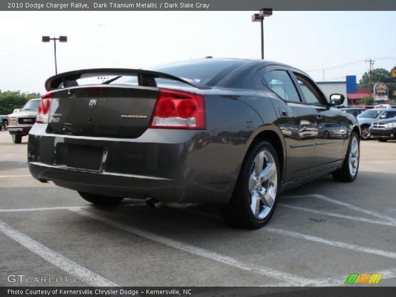 Dark Titanium Metallic / Dark Slate Gray 2010 Dodge Charger Rallye