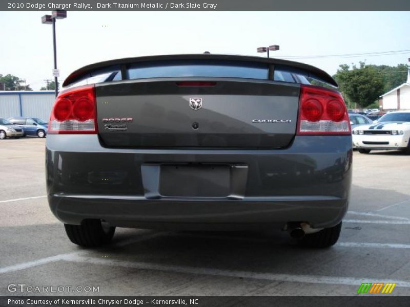 Dark Titanium Metallic / Dark Slate Gray 2010 Dodge Charger Rallye