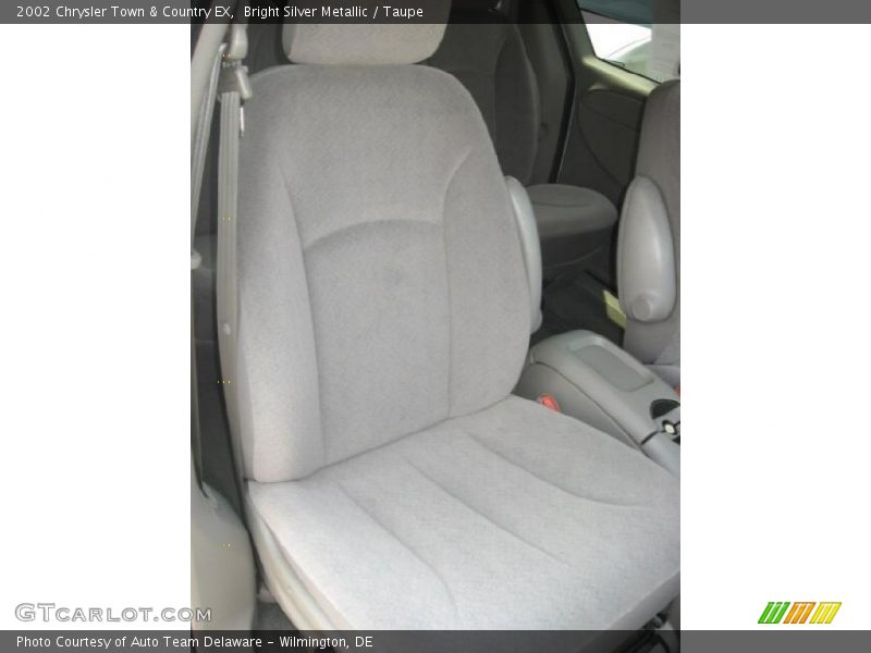Bright Silver Metallic / Taupe 2002 Chrysler Town & Country EX