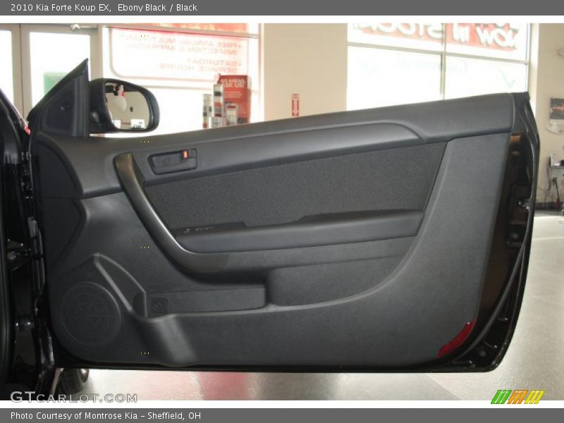 Ebony Black / Black 2010 Kia Forte Koup EX