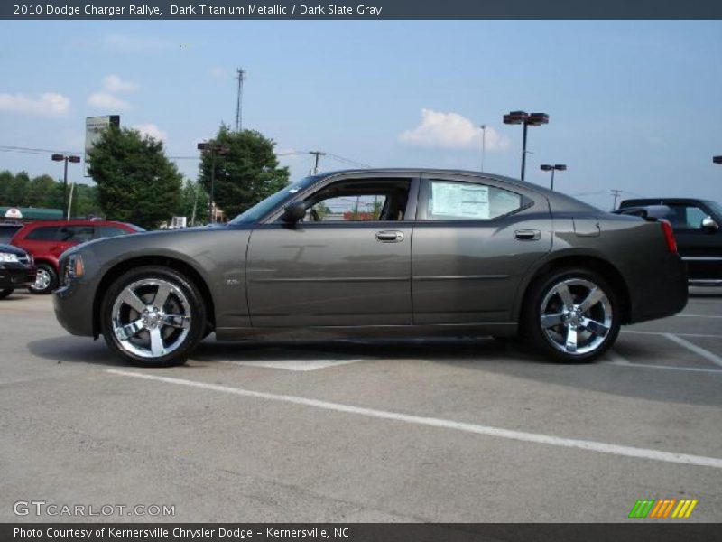 Dark Titanium Metallic / Dark Slate Gray 2010 Dodge Charger Rallye