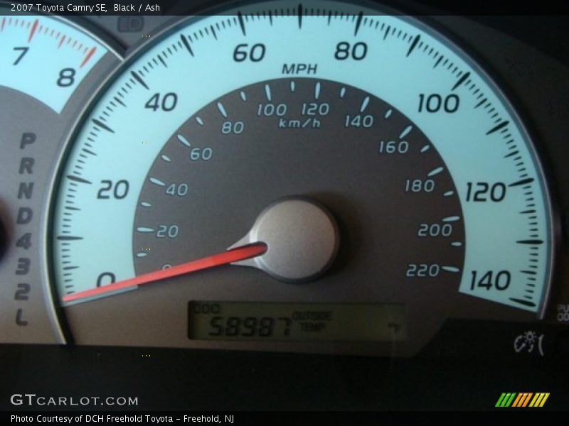 Black / Ash 2007 Toyota Camry SE