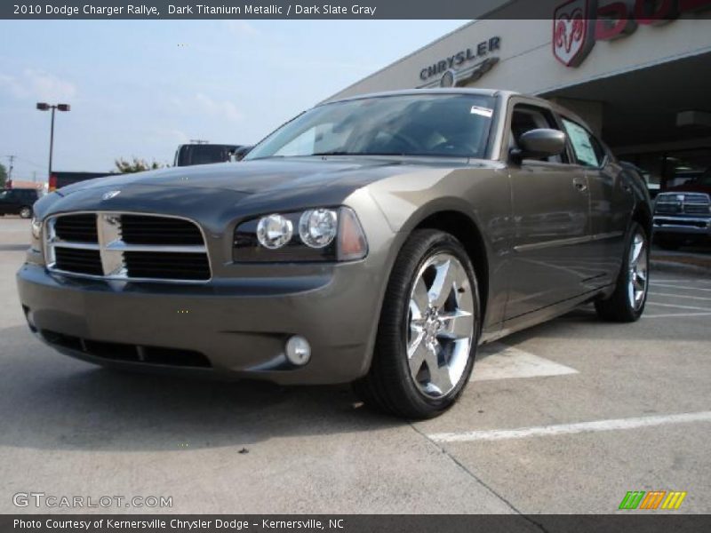Dark Titanium Metallic / Dark Slate Gray 2010 Dodge Charger Rallye