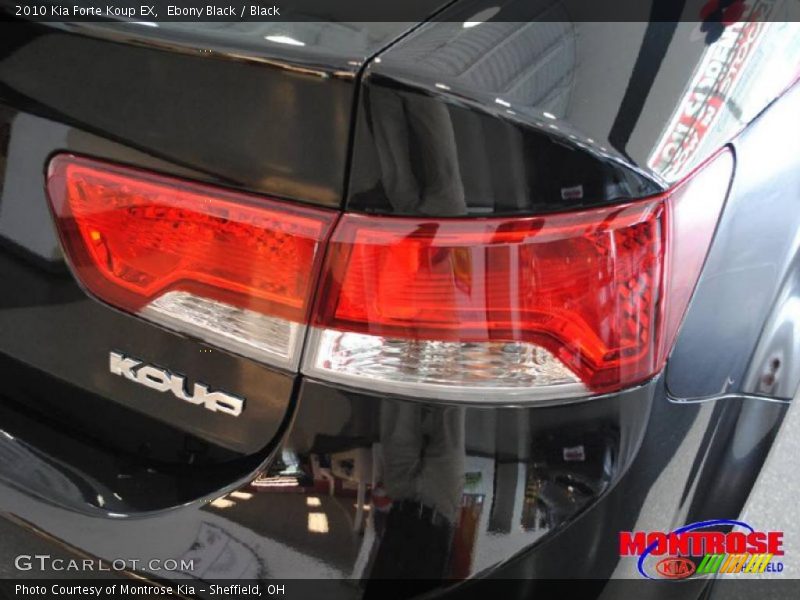 Ebony Black / Black 2010 Kia Forte Koup EX