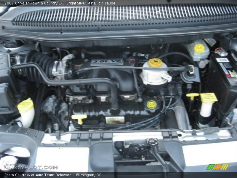 Bright Silver Metallic / Taupe 2002 Chrysler Town & Country EX