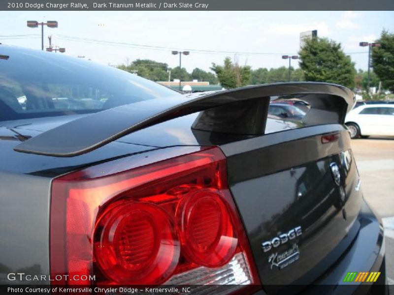 Dark Titanium Metallic / Dark Slate Gray 2010 Dodge Charger Rallye