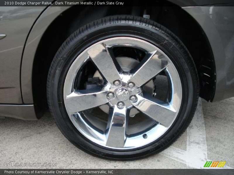 Dark Titanium Metallic / Dark Slate Gray 2010 Dodge Charger Rallye
