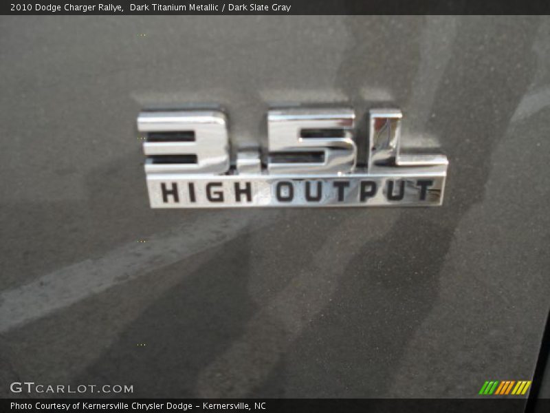 Dark Titanium Metallic / Dark Slate Gray 2010 Dodge Charger Rallye