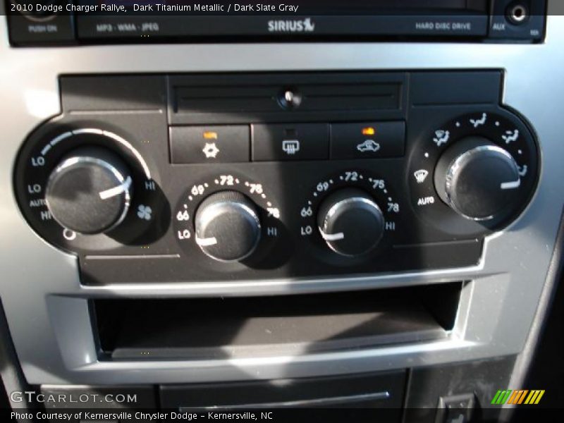 Dark Titanium Metallic / Dark Slate Gray 2010 Dodge Charger Rallye