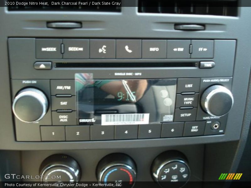 Dark Charcoal Pearl / Dark Slate Gray 2010 Dodge Nitro Heat