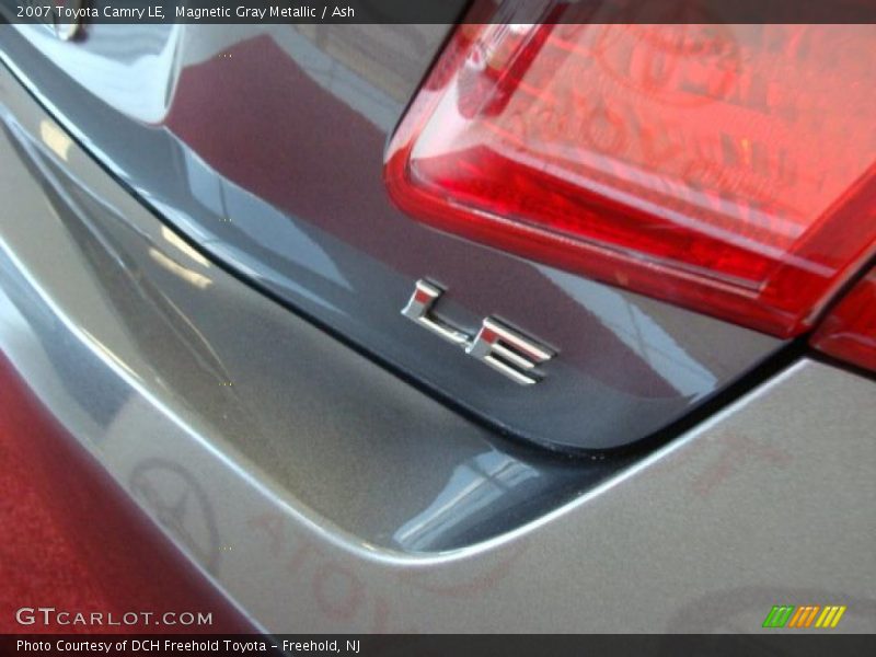 Magnetic Gray Metallic / Ash 2007 Toyota Camry LE
