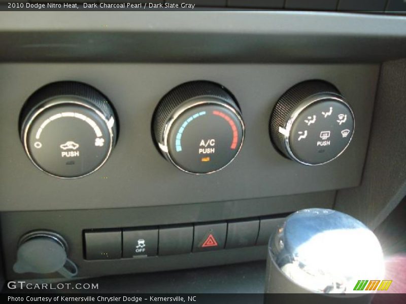 Dark Charcoal Pearl / Dark Slate Gray 2010 Dodge Nitro Heat