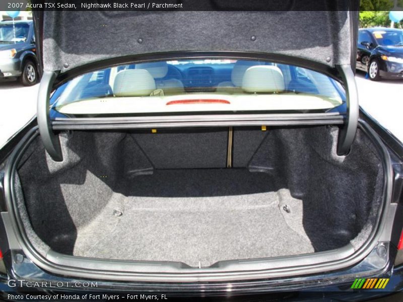 Nighthawk Black Pearl / Parchment 2007 Acura TSX Sedan