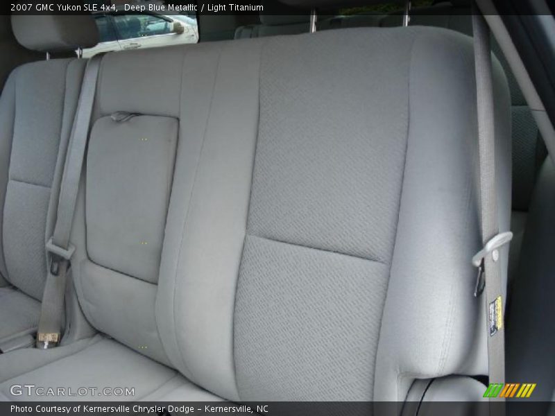 Deep Blue Metallic / Light Titanium 2007 GMC Yukon SLE 4x4