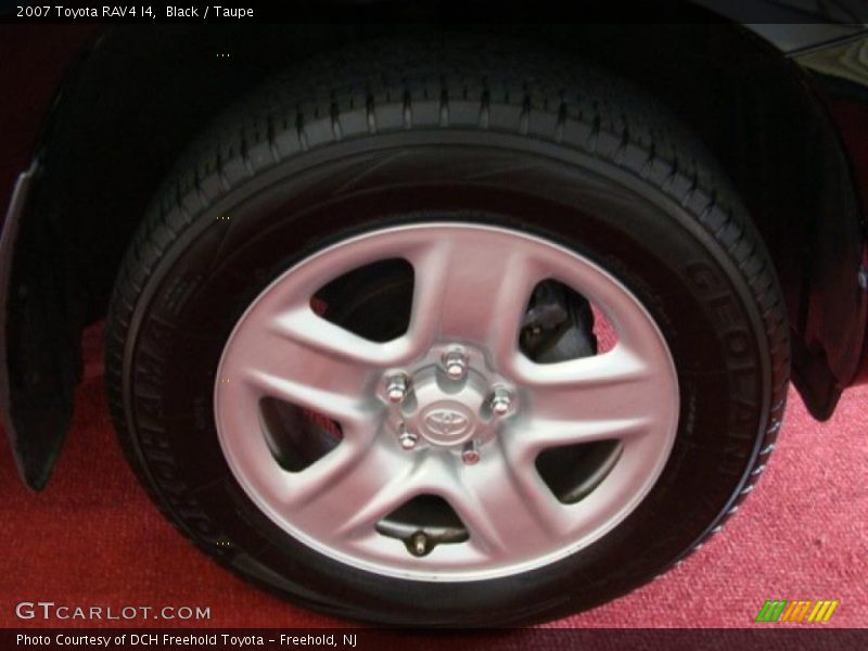 Black / Taupe 2007 Toyota RAV4 I4