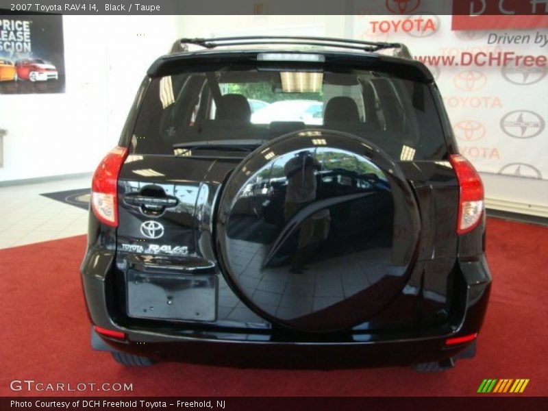 Black / Taupe 2007 Toyota RAV4 I4