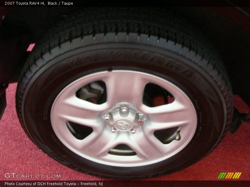 Black / Taupe 2007 Toyota RAV4 I4