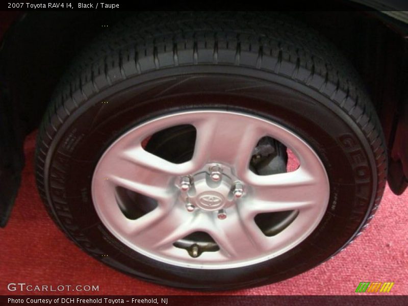 Black / Taupe 2007 Toyota RAV4 I4