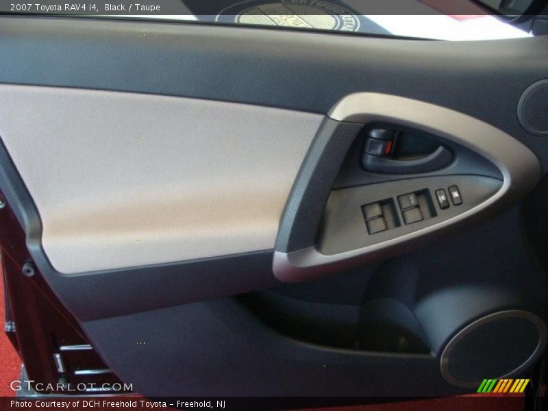 Black / Taupe 2007 Toyota RAV4 I4