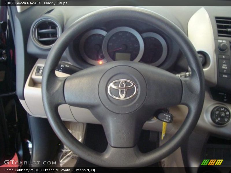 Black / Taupe 2007 Toyota RAV4 I4