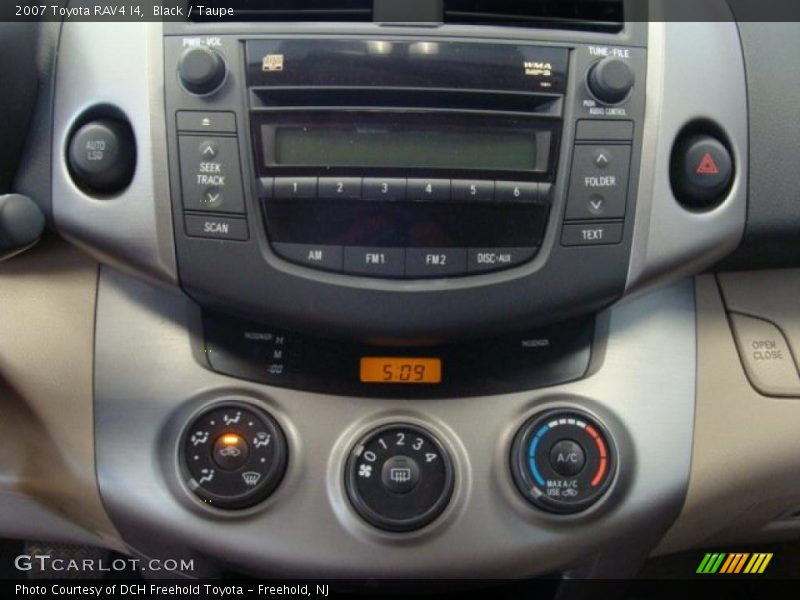 Black / Taupe 2007 Toyota RAV4 I4