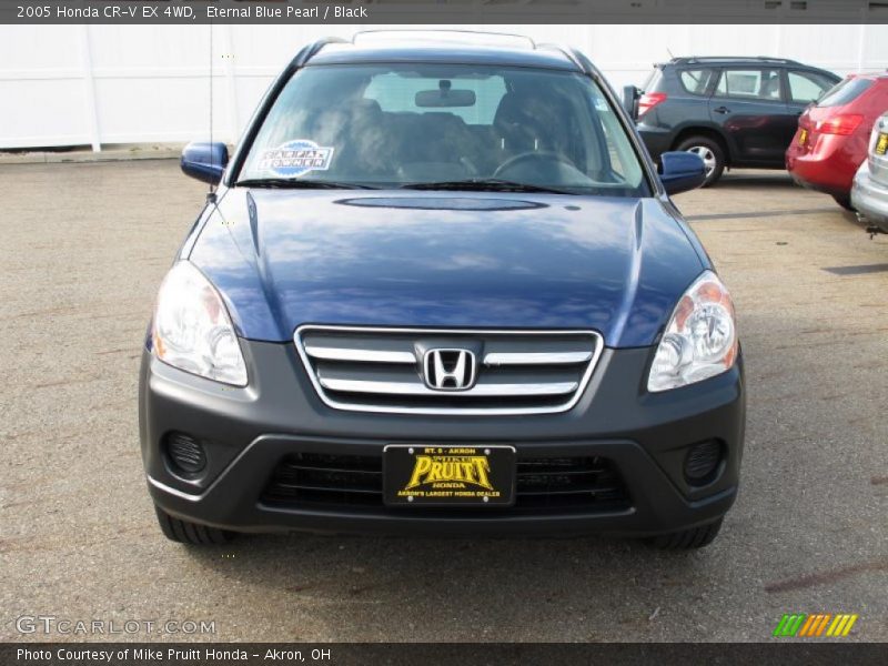 Eternal Blue Pearl / Black 2005 Honda CR-V EX 4WD