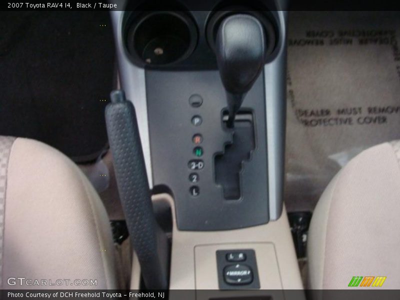 Black / Taupe 2007 Toyota RAV4 I4