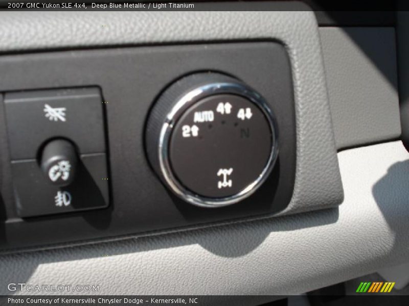 Deep Blue Metallic / Light Titanium 2007 GMC Yukon SLE 4x4