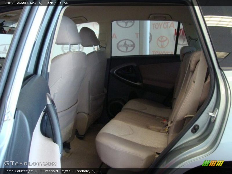 Black / Taupe 2007 Toyota RAV4 I4