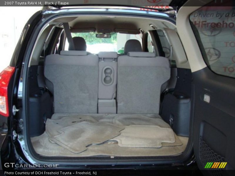 Black / Taupe 2007 Toyota RAV4 I4