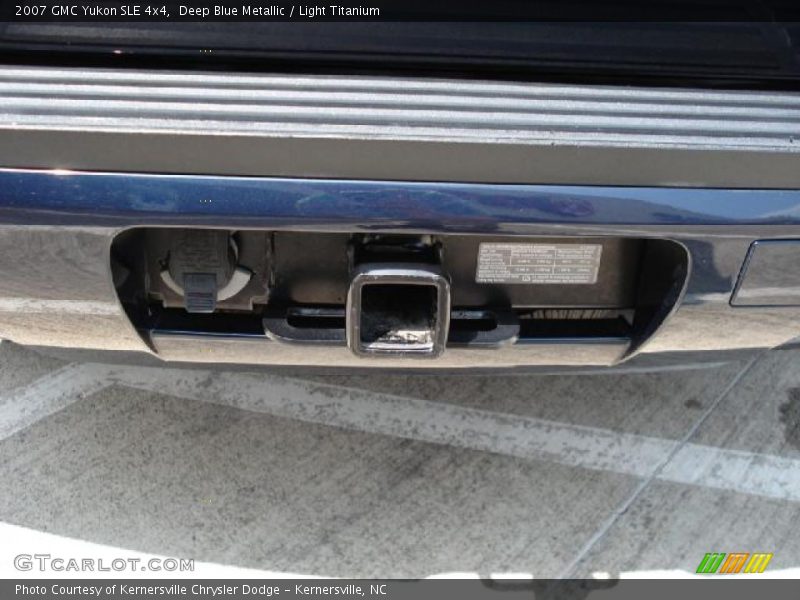 Deep Blue Metallic / Light Titanium 2007 GMC Yukon SLE 4x4