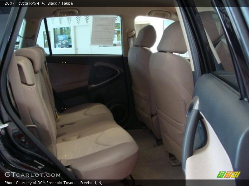 Black / Taupe 2007 Toyota RAV4 I4