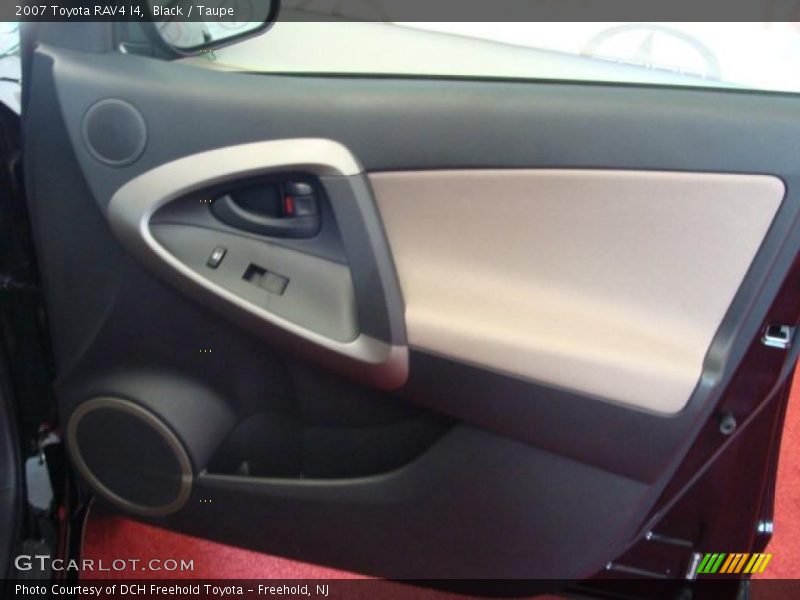Black / Taupe 2007 Toyota RAV4 I4