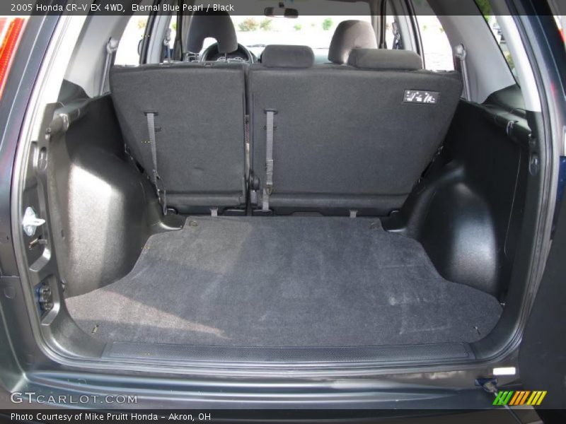 Eternal Blue Pearl / Black 2005 Honda CR-V EX 4WD
