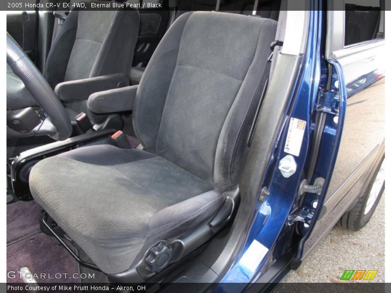 Eternal Blue Pearl / Black 2005 Honda CR-V EX 4WD